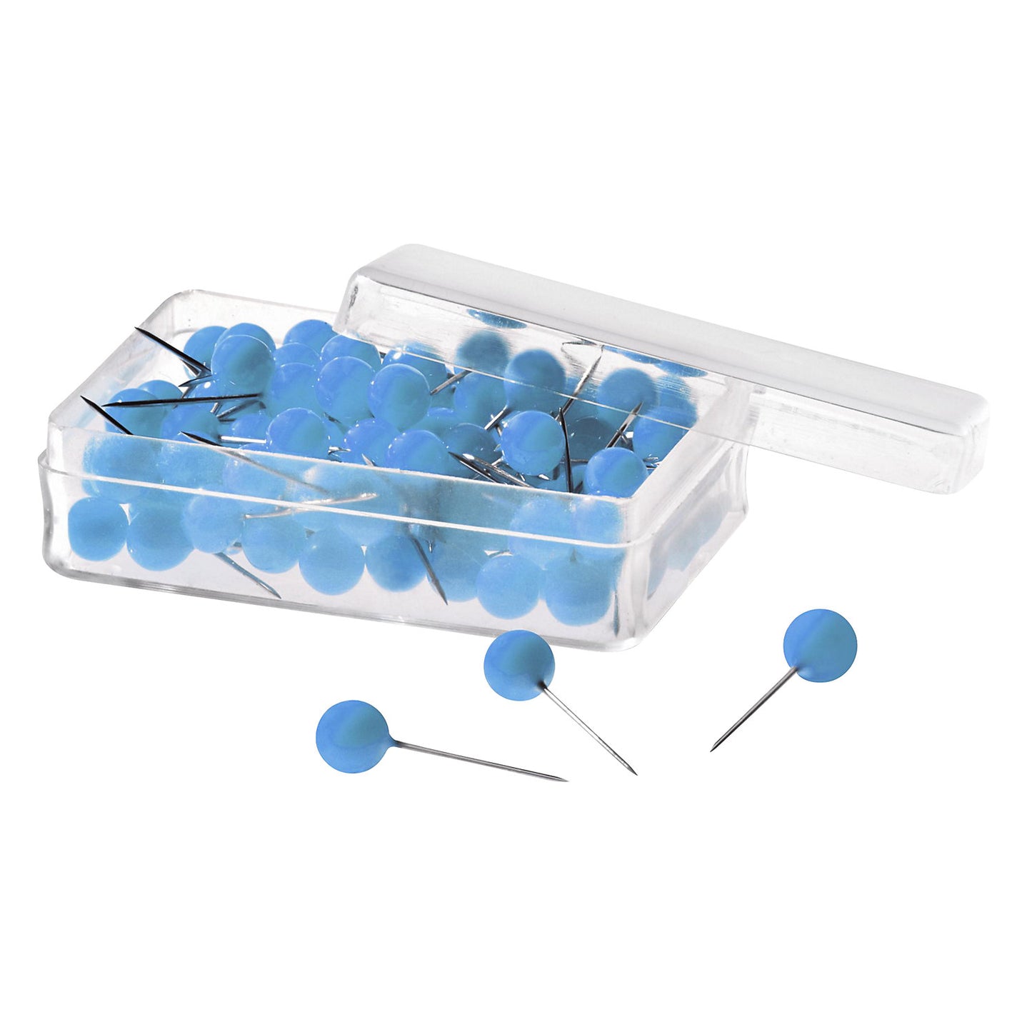 Push pins, pack of 800, blue.