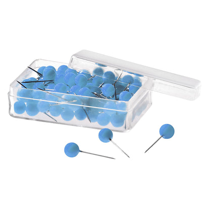 Push pins, pack of 800, blue.