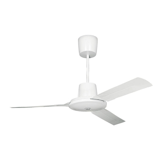 EVOLUTION ceiling fan, rotor blade Ø 920 mm, painted white.