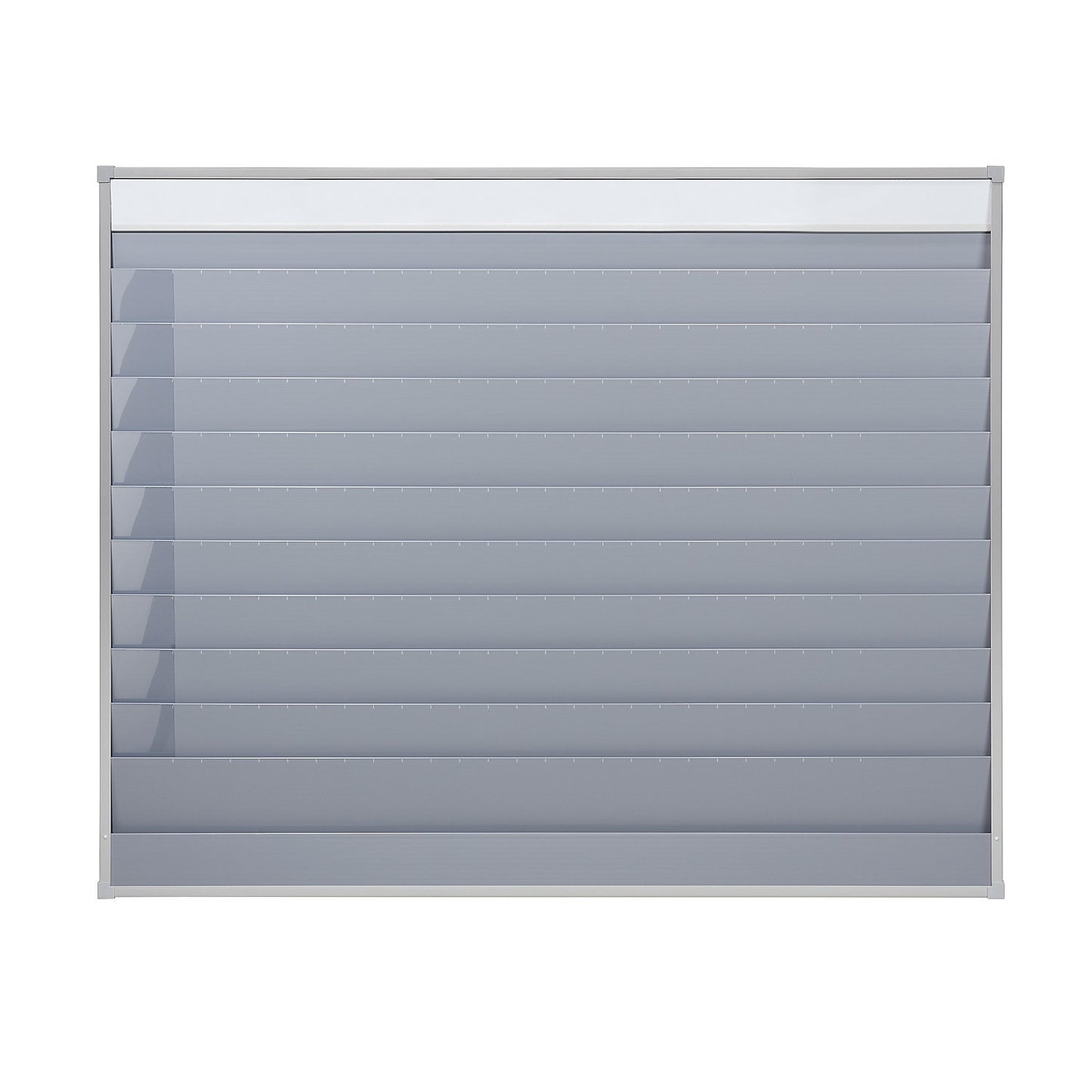Planning board, trade model, 10 rails, 1 storage compartment.