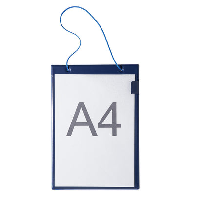 Order folder, A4, pack of 10, blue.