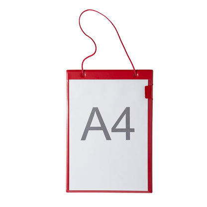 Order folder, A4, pack of 10, red.