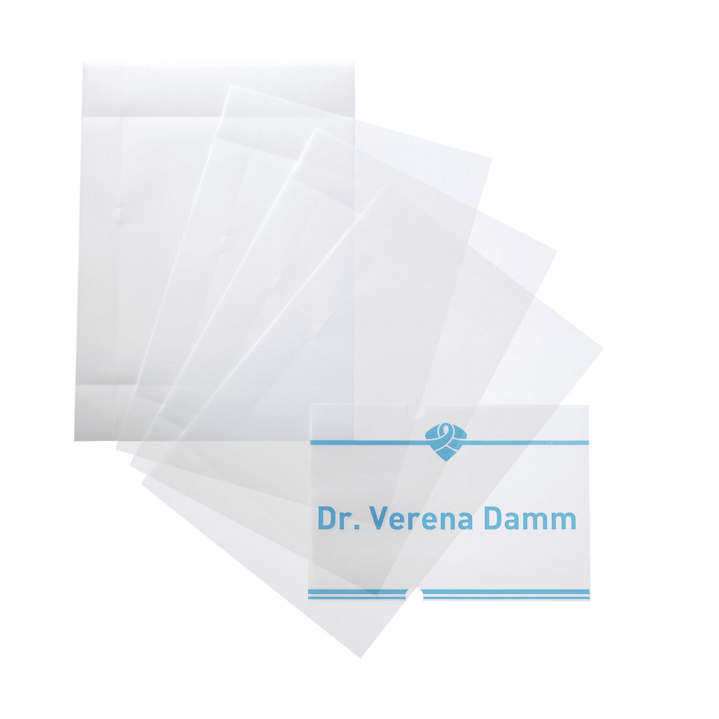 Replacement films for CRYSTAL SIGN, pack of 30, HxW 148 x 210 mm.