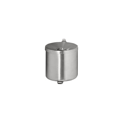 Wall ashtray, stainless steel, pack of 3, capacity 2,25 l.