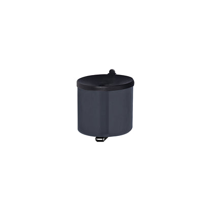 Wall ashtray, flame-extinguishing, 2.25 L, steel, graphite.