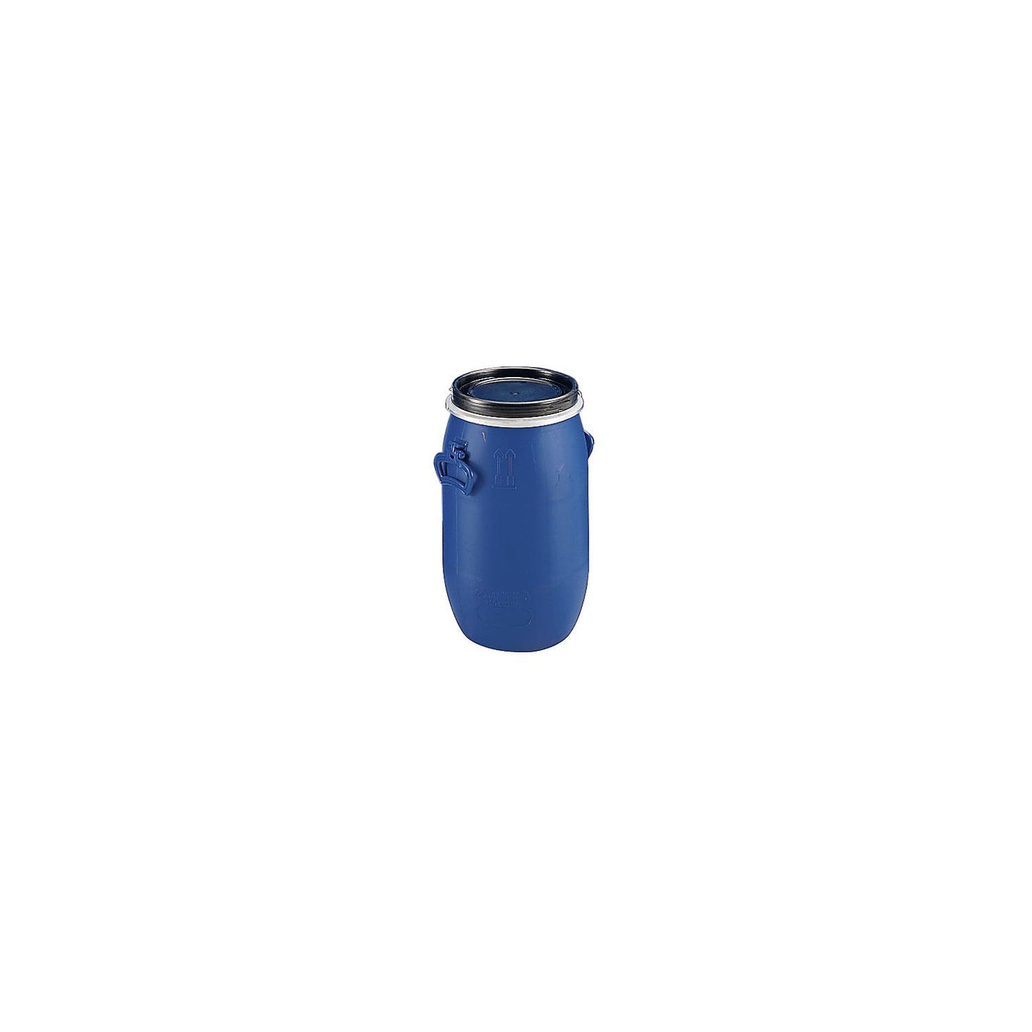 Lidded drum with UN-X hazardous goods approval, capacity 30 l, 1+ items.