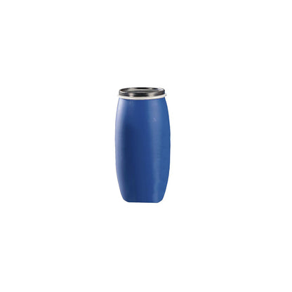 Lidded drum with UN-X hazardous goods approval, capacity 150 l, 1+ items.