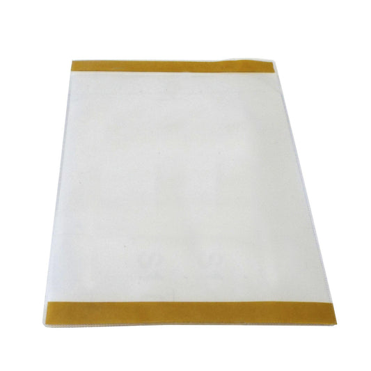 Document sleeve, self-adhesive, for A4, portrait format, short side open, pack of 50.