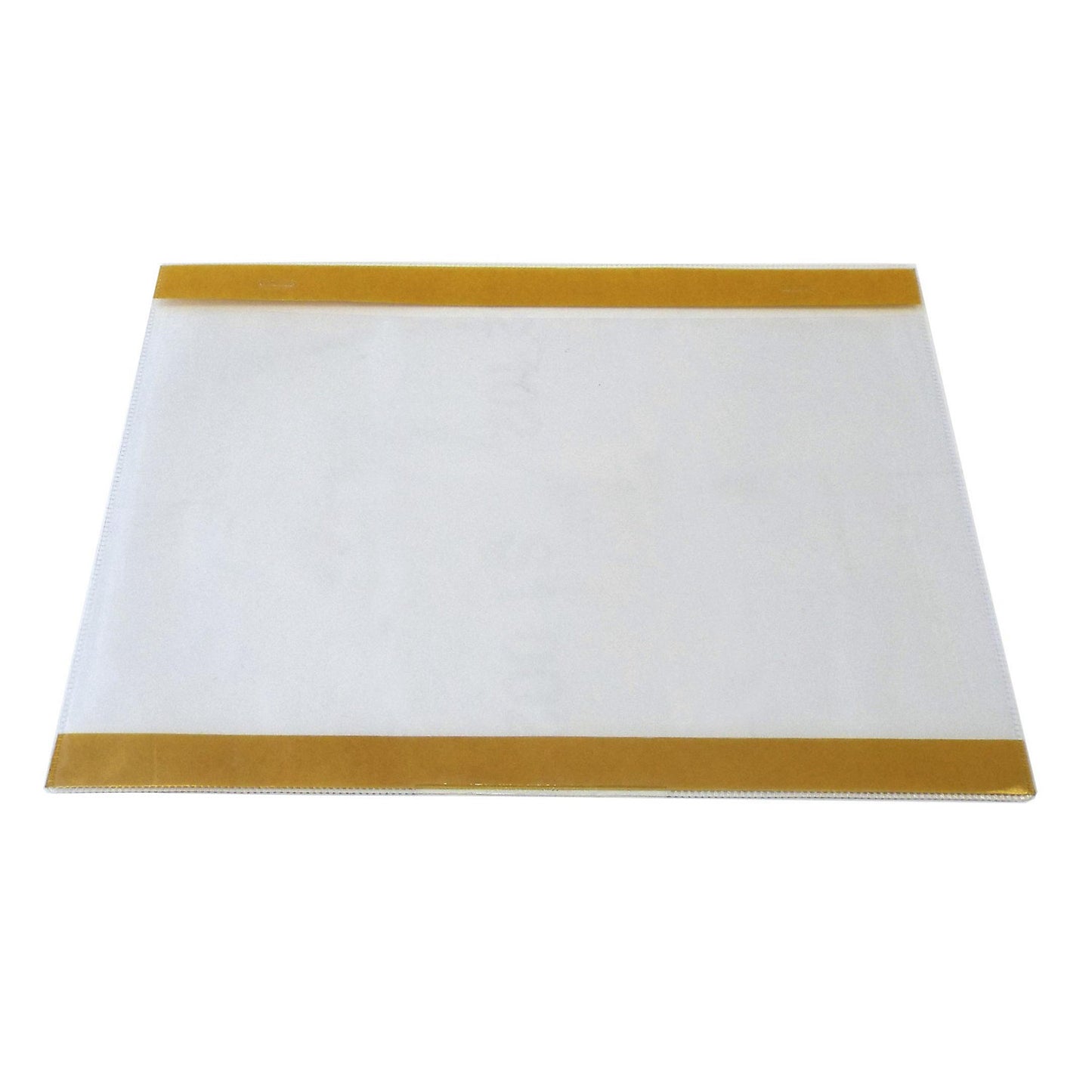 Document sleeve, self-adhesive, for A4, landscape format, long side open, pack of 50.