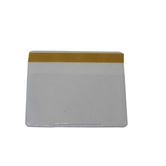 Document sleeve, self-adhesive, for A7, landscape format, long side open, pack of 100.