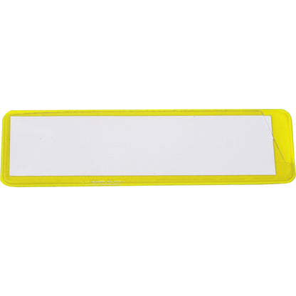 Label holder, magnetic, pack of 100, WxL 30 x 100 mm.