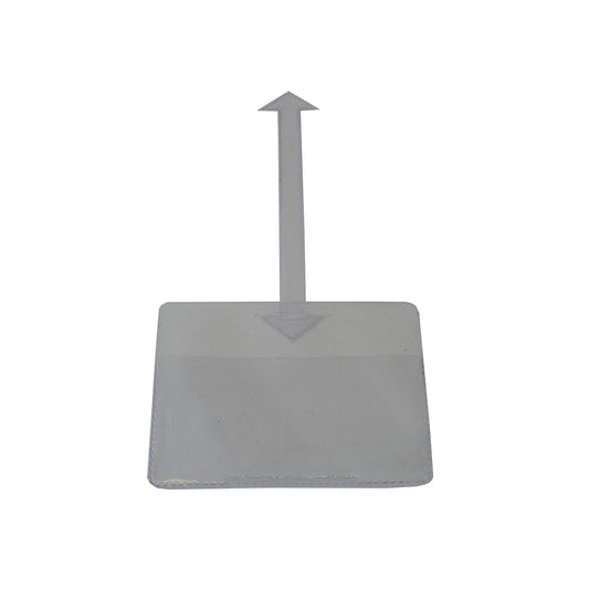 Document sleeve, with suspension tab, for A7, landscape format, long side open, pack of 100.
