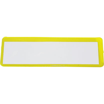 Label holder, self-adhesive, pack of 100, WxL 40 x 120 mm.