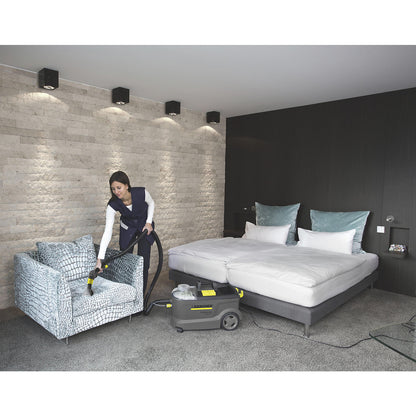 Wet vacuum cleaner, PUZZI 10/2 ADV, area coverage 30 - 45 m²/h.
