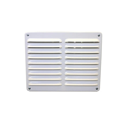 Sliding vent, in door with grille, HxW 200 x 245 mm.