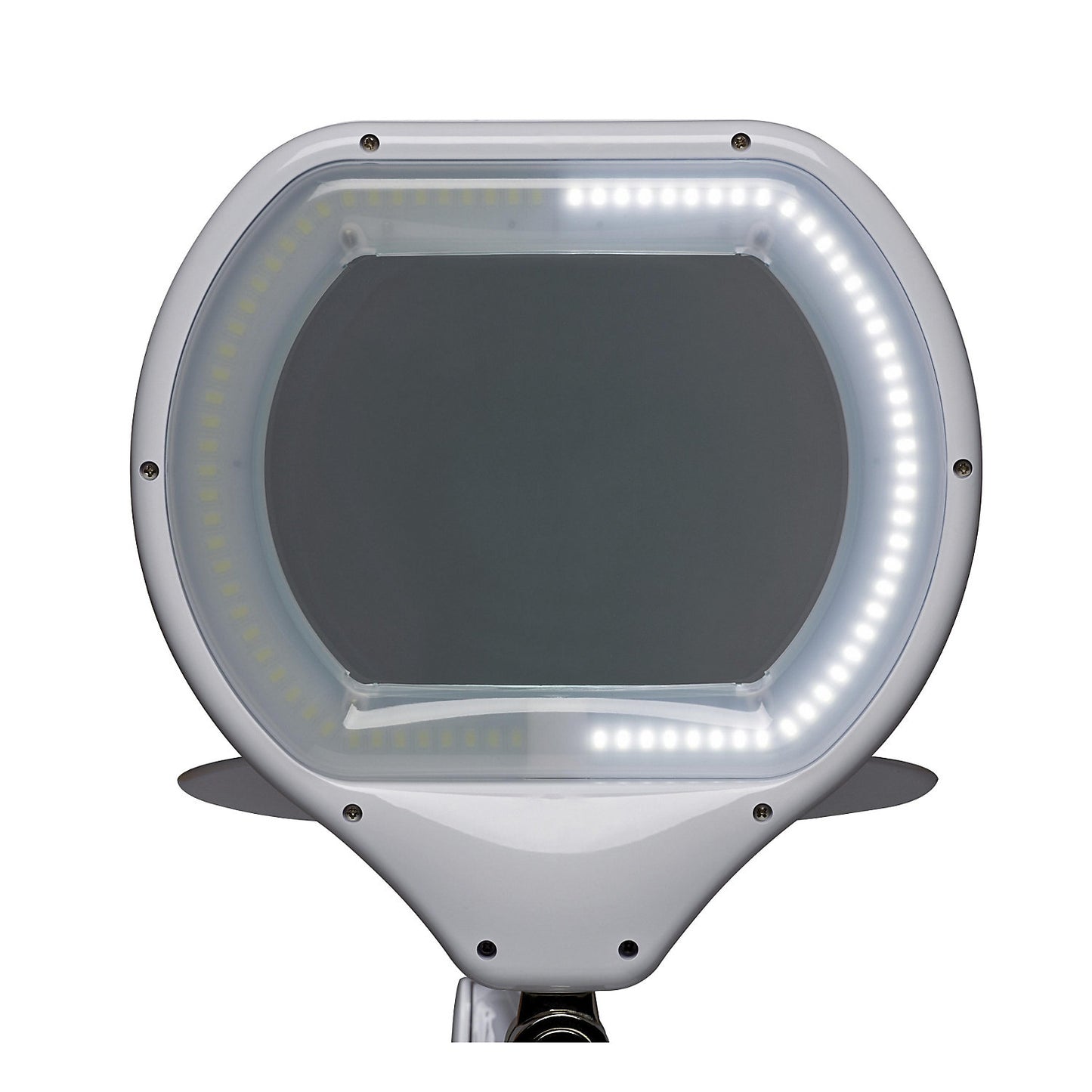 CRYSTAL LED magnifying lamp, 20000 h service life, dimmable.