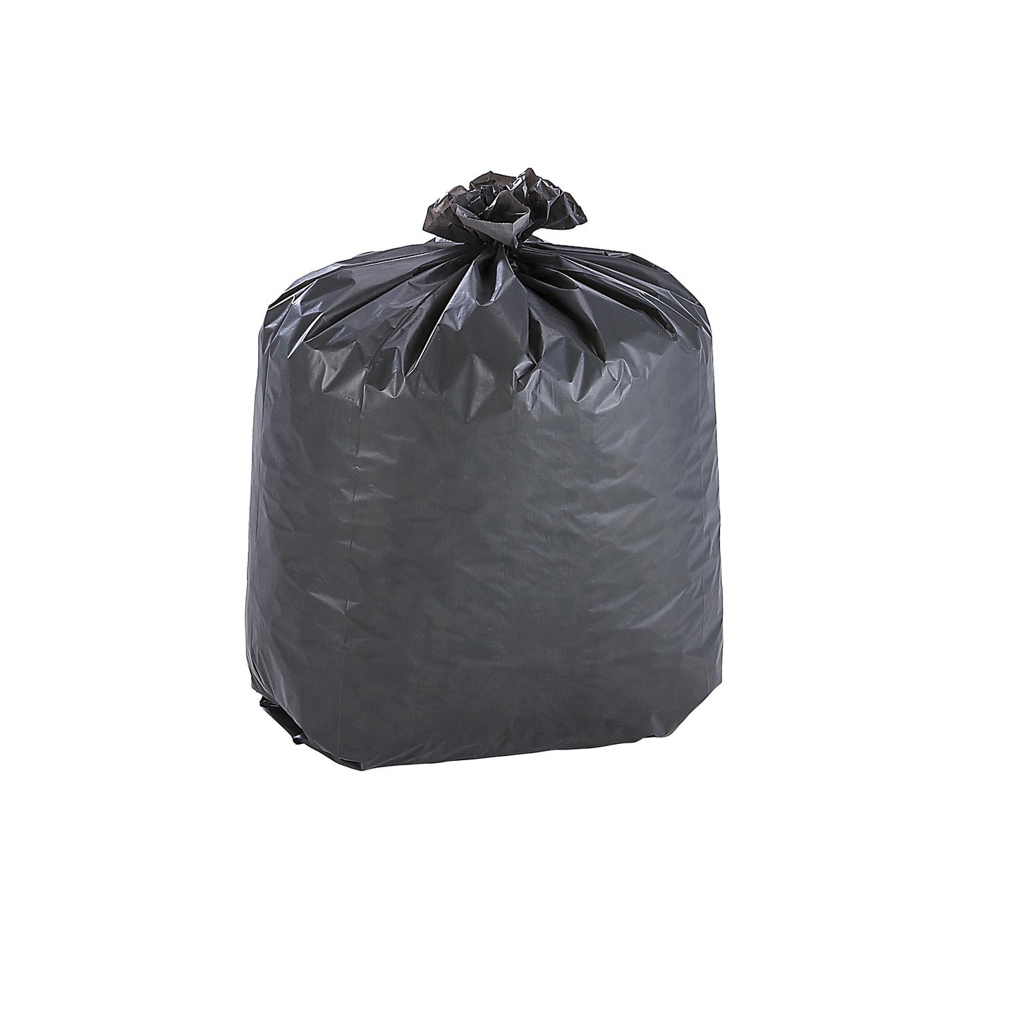 Rubbish bin bags, LDPE, 90 l, LxWxH 400 x 300 x 900 mm, 60 µm, grey, pack of 250.