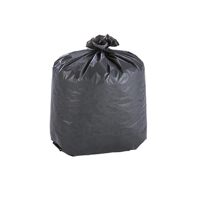 Rubbish bin bags, LDPE, 90 l, LxWxH 400 x 300 x 900 mm, 60 µm, grey, pack of 250.