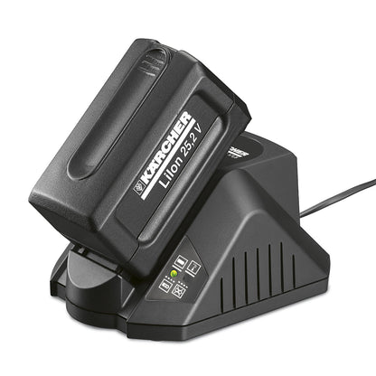 Universal rapid charger, with 1 slot panel, charging time 1 h.