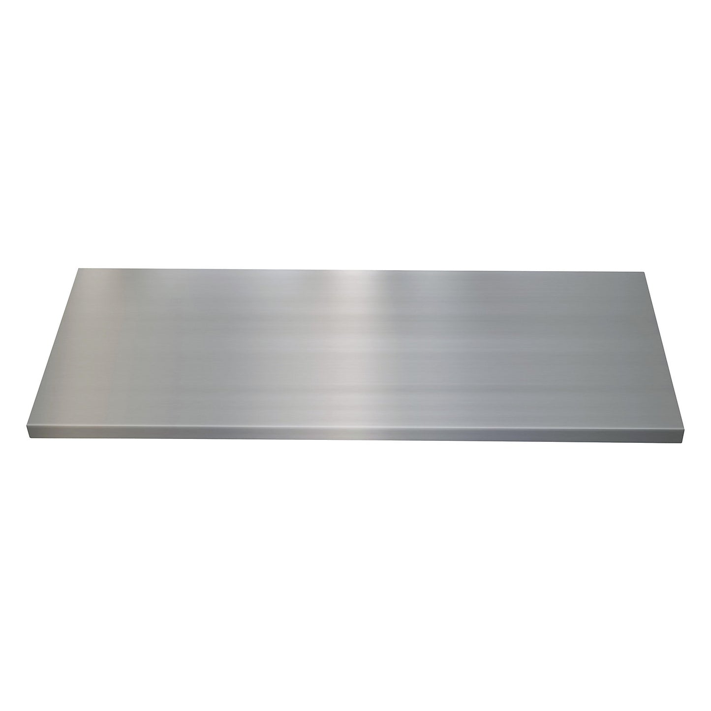 Shelf with lateral suspension device, for WxD 914 x 400 mm, galvanised.