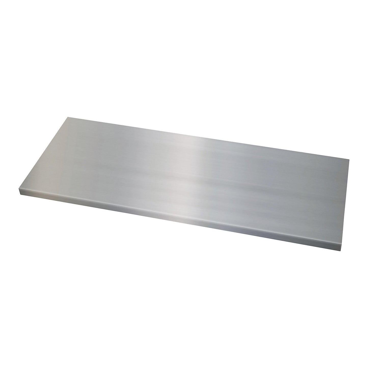 Shelf with lateral suspension device, for WxD 914 x 500 mm, galvanised.