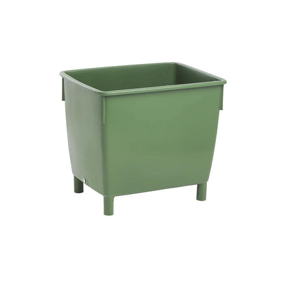 Rectangular container, water container, capacity 400 l, green.
