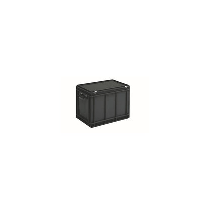 ESD plastic case, capacity 90 l, external dimensions LxWxH 600 x 400 x 440 mm, 1+ items.