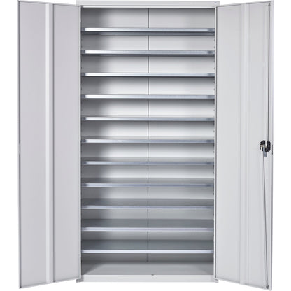 Storage cupboard, HxWxD 1970 x 1000 x 450 mm, without boxes.