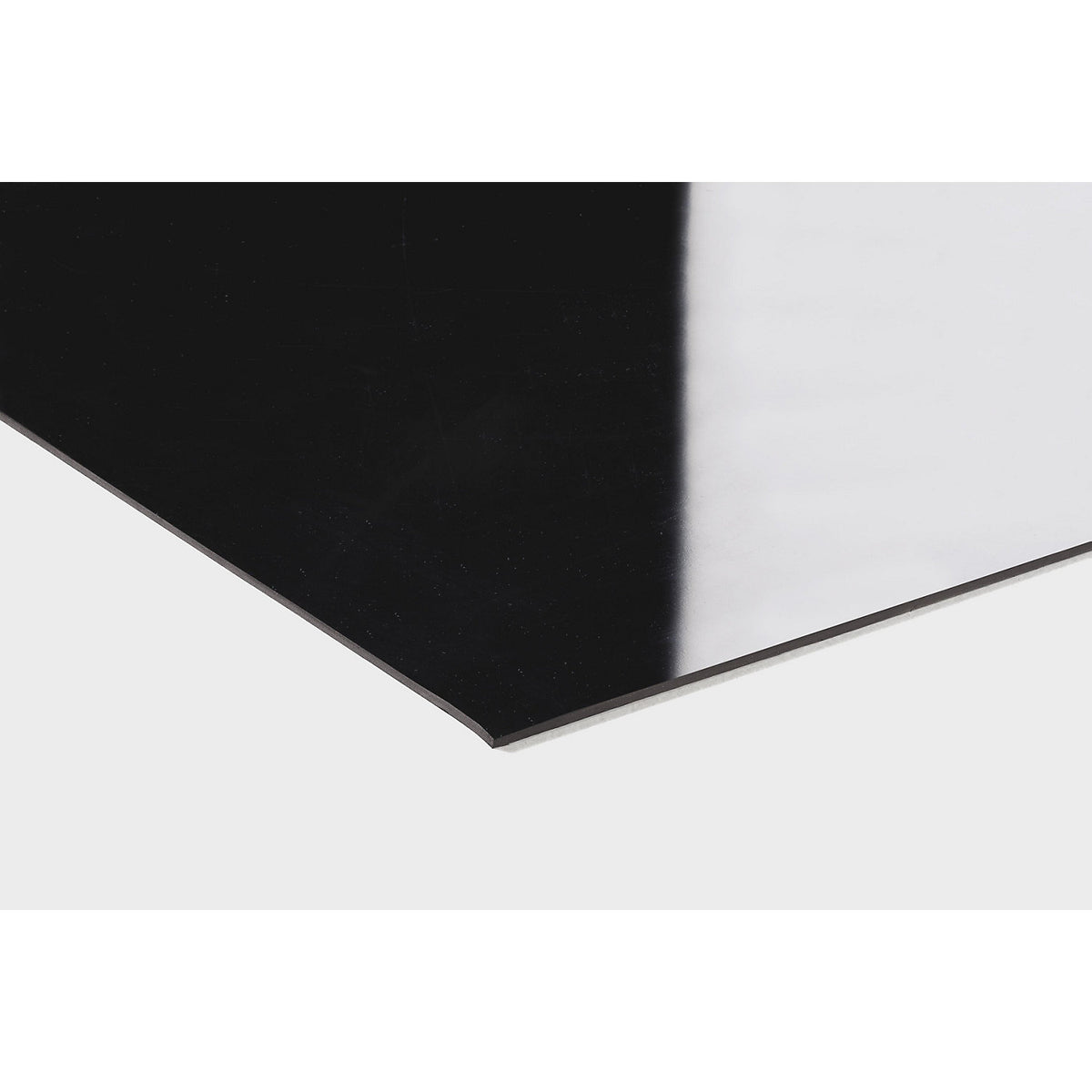 Industrial rubber, nitrile, width 1400 mm, per metre, height 3 mm.