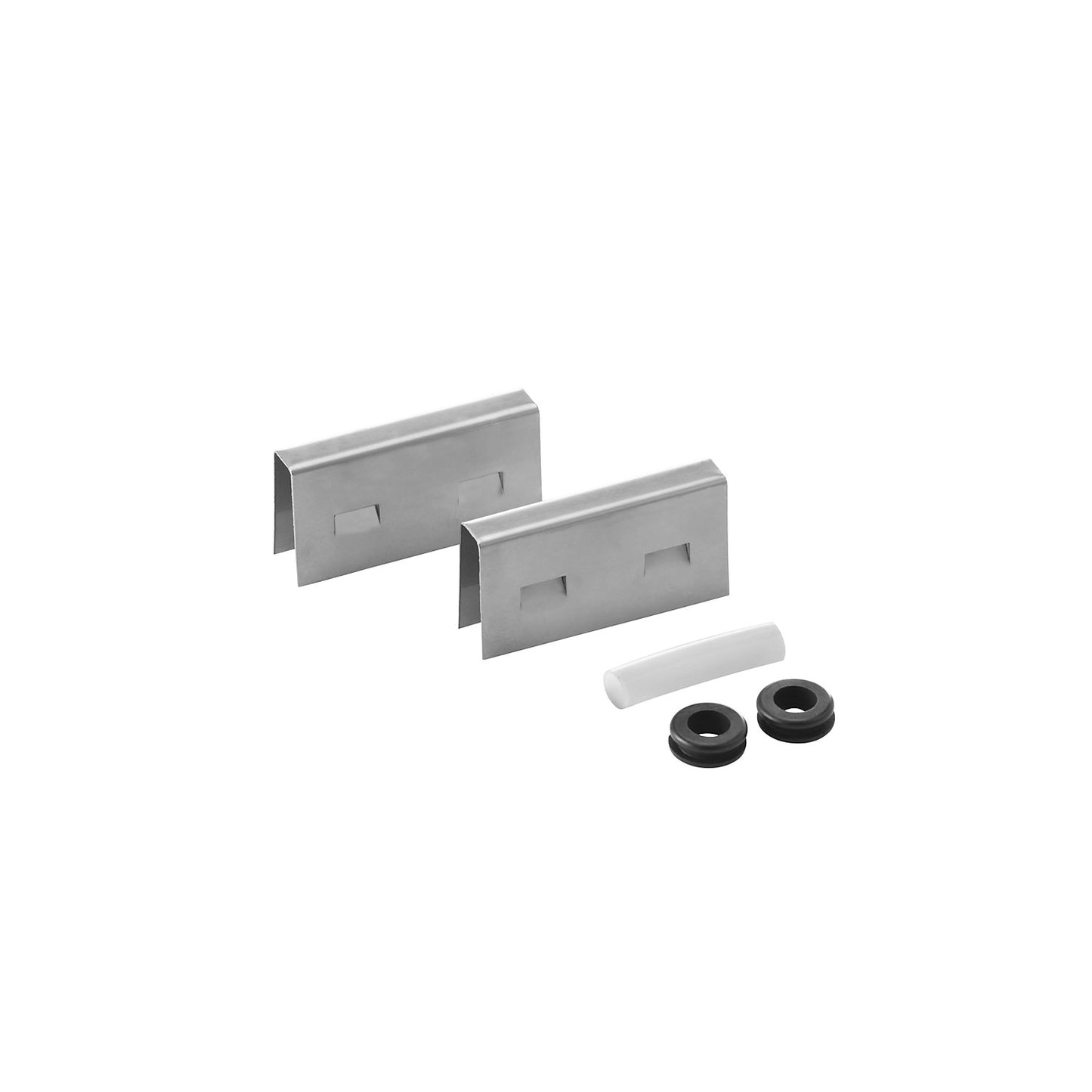 Connector set, for sump tray, 2 clamps, 2 rubber spouts, 1 Teflon connection hose.