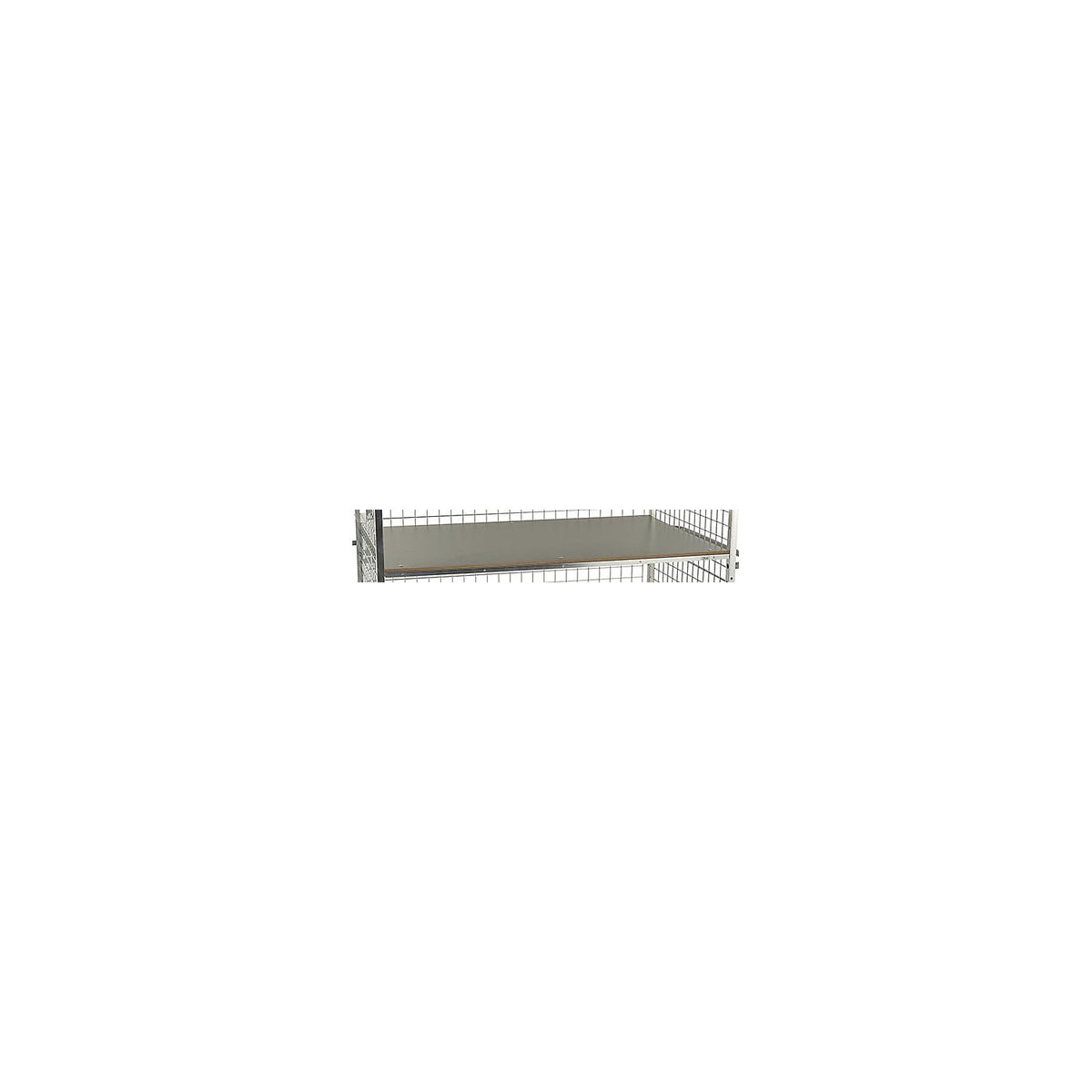Wooden shelf, max. load 150 kg, material thickness 10 mm.