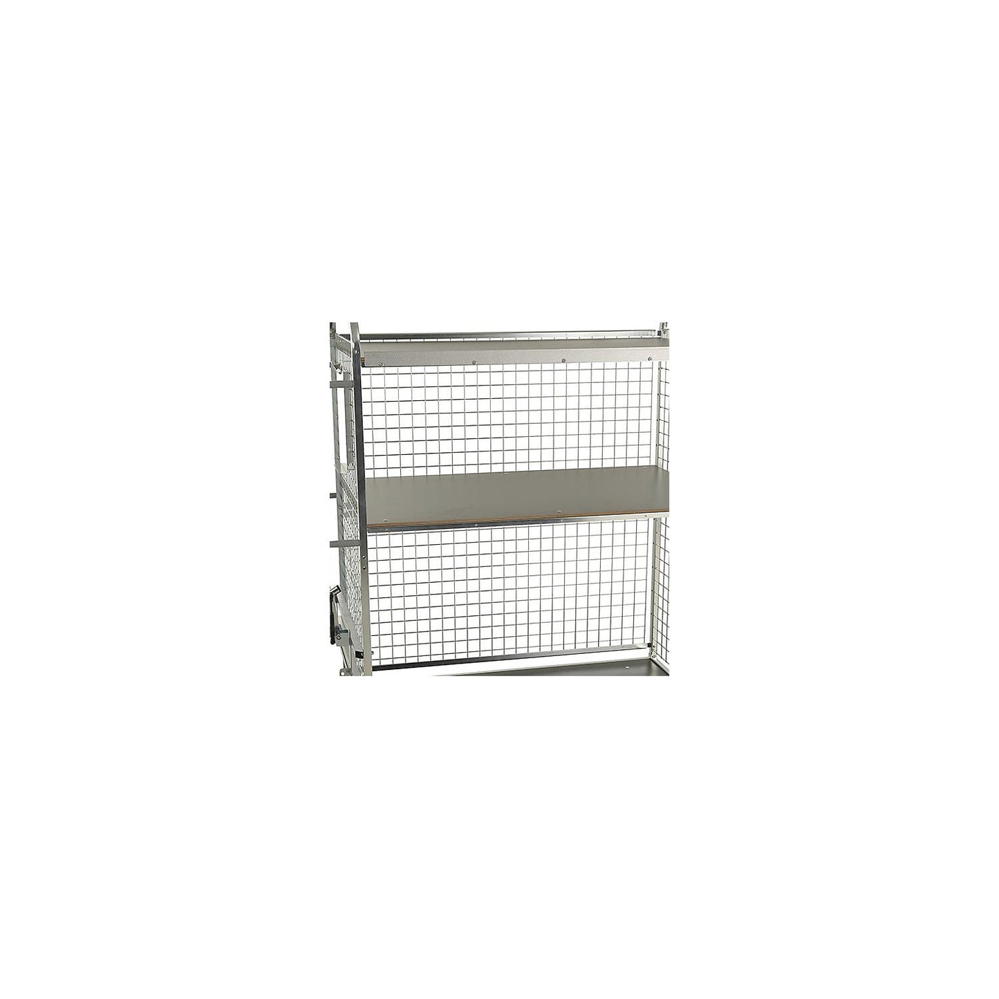 Rear mesh panel for modular trolley, KM300-RM, length 1300 mm, height 1230 mm, 2 parts.
