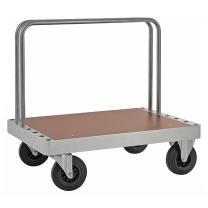 Tubular steel frame for panel trolley, for length 1200 mm, made of tubular steel.
