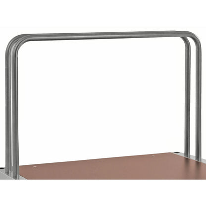 Tubular steel frame for panel trolley, for length 1000 mm, made of tubular steel.
