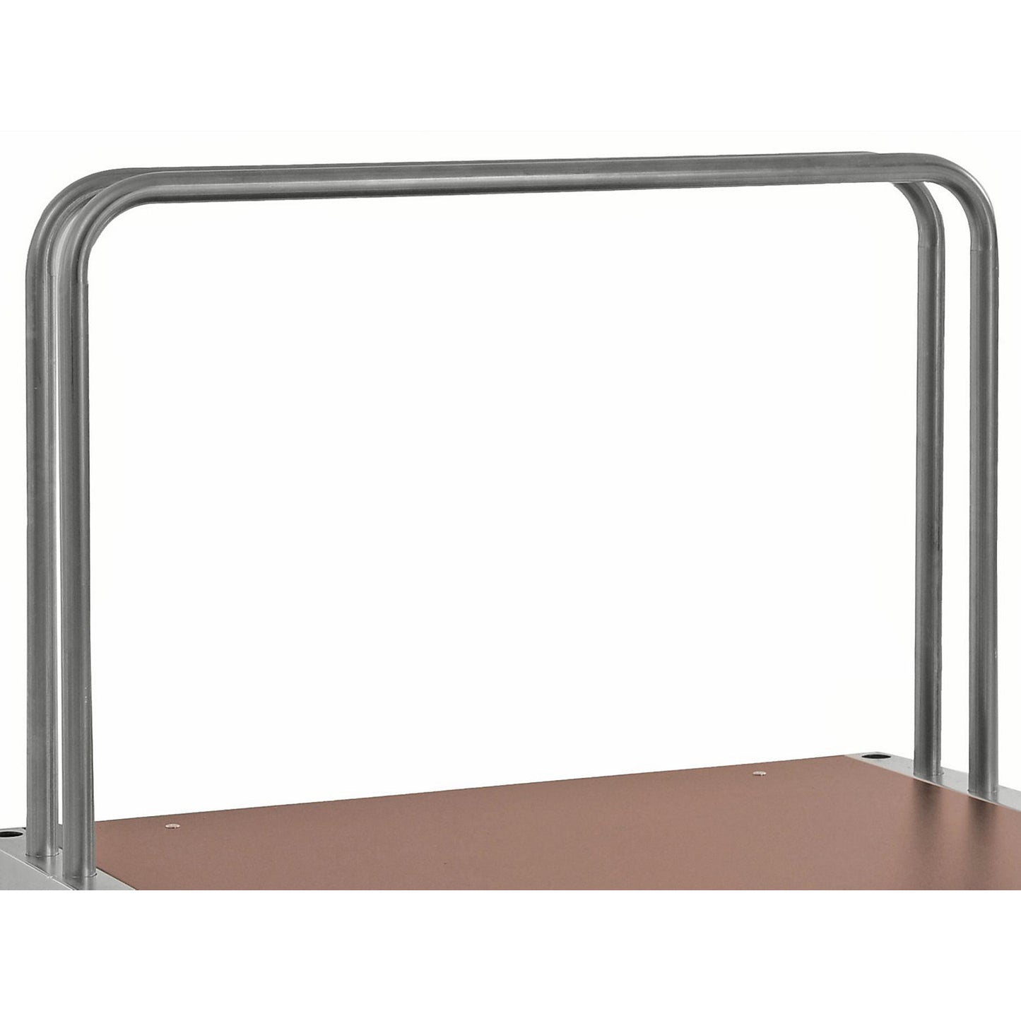 Tubular steel frame for panel trolley, for length 1200 mm, made of tubular steel.