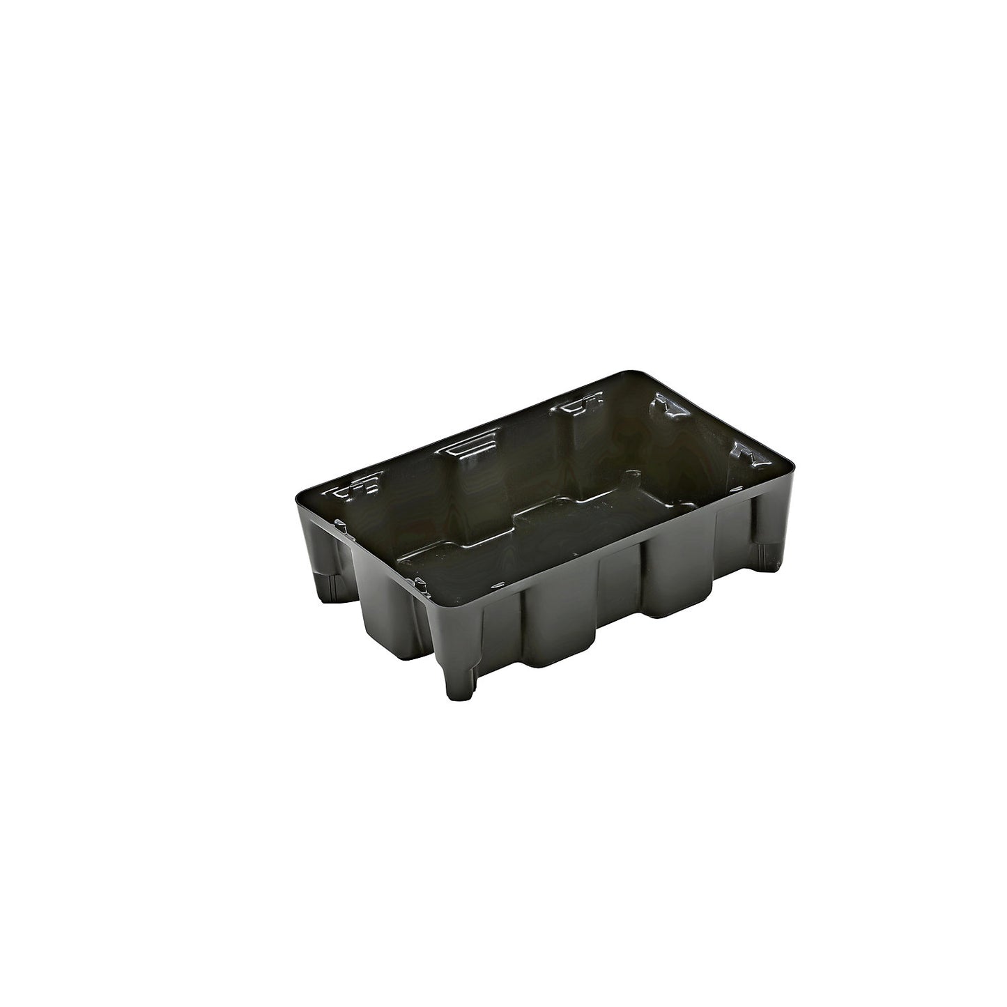 PE small container pallet tray, 25 l sump capacity, without grate.