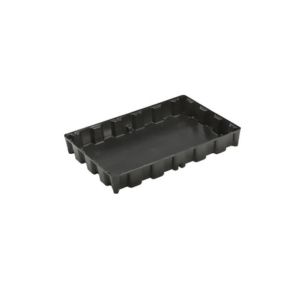 PE small container pallet tray, 120 l sump capacity, without grate.