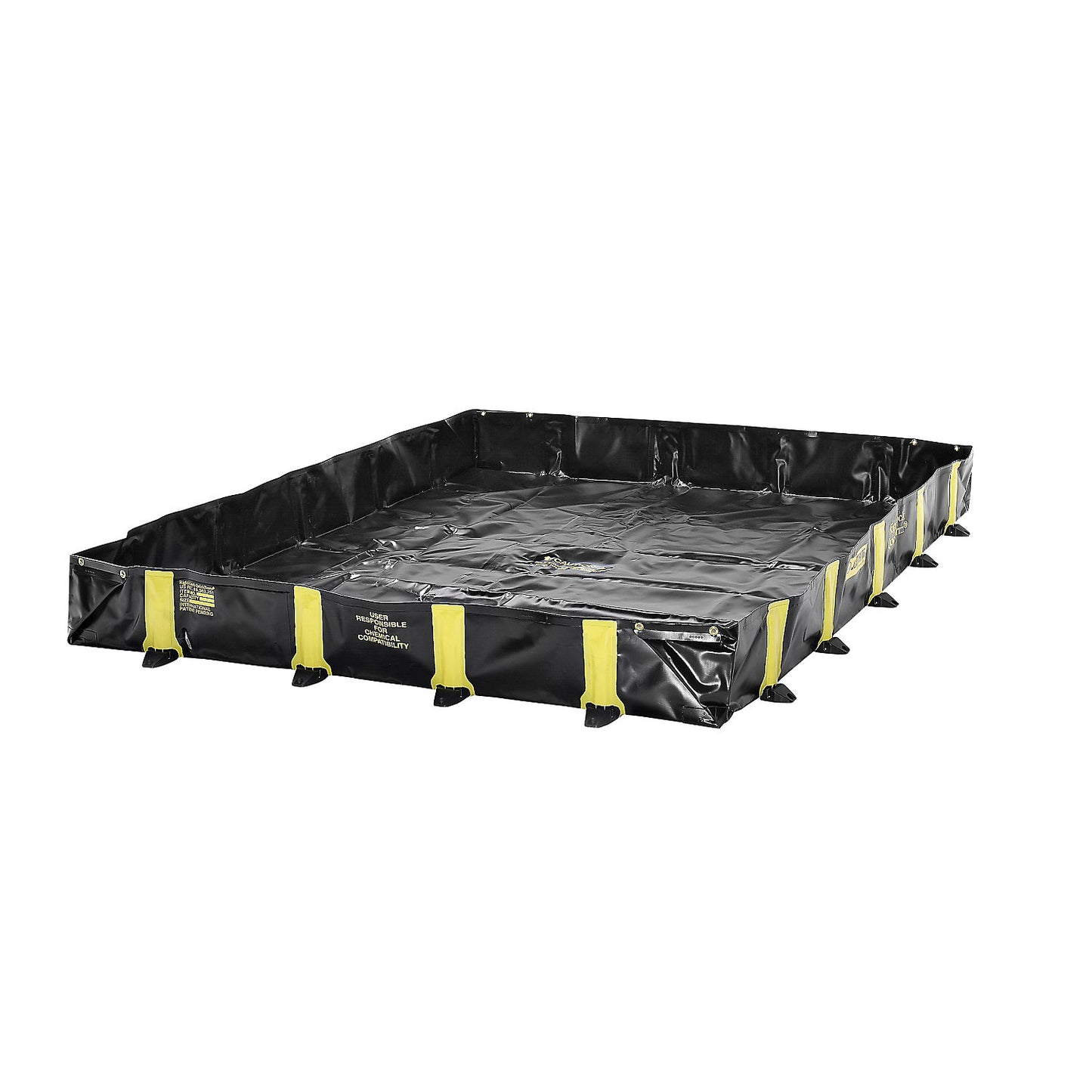 QuickBerm® rigid lock folding tray, for occasional traffic, LxW 2.4 x 1.8 m.