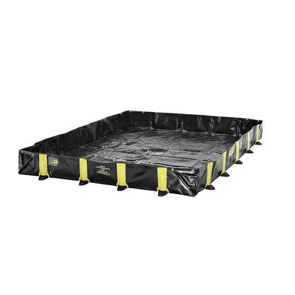 QuickBerm® rigid lock folding tray, for occasional traffic, LxW 2.4 x 1.8 m.