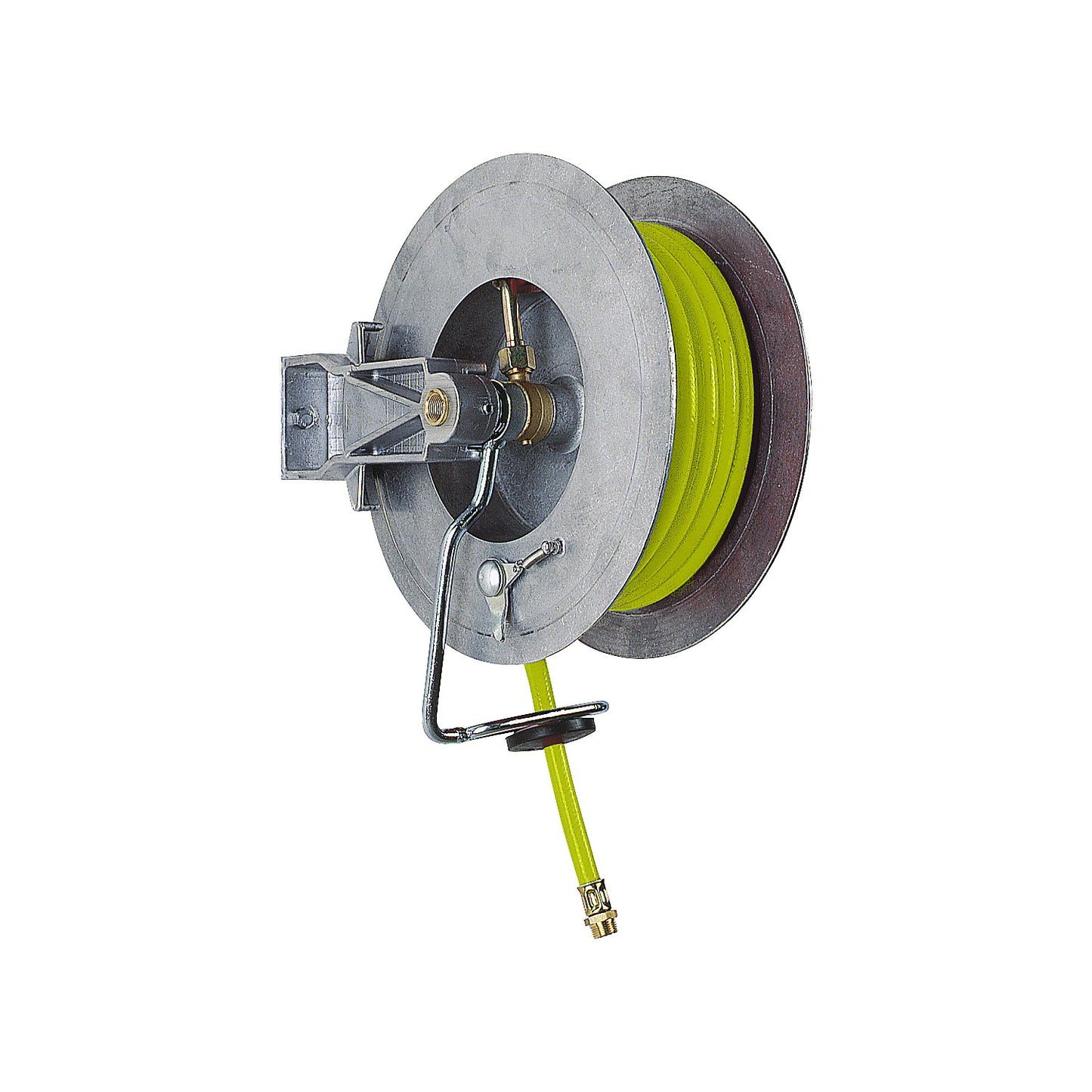 Hose reel, flexible hose, hose length 10 m.
