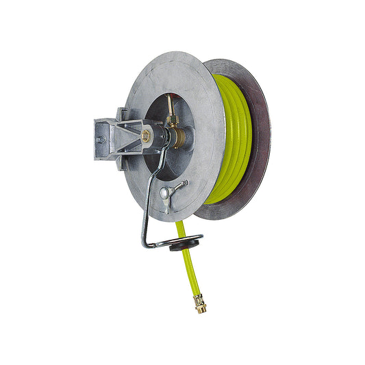 Hose reel, flexible hose, hose length 10 m.