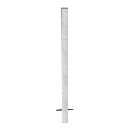 Bollard Morion, for setting in concrete, 70 x 70 mm, hot dip galvanised.
