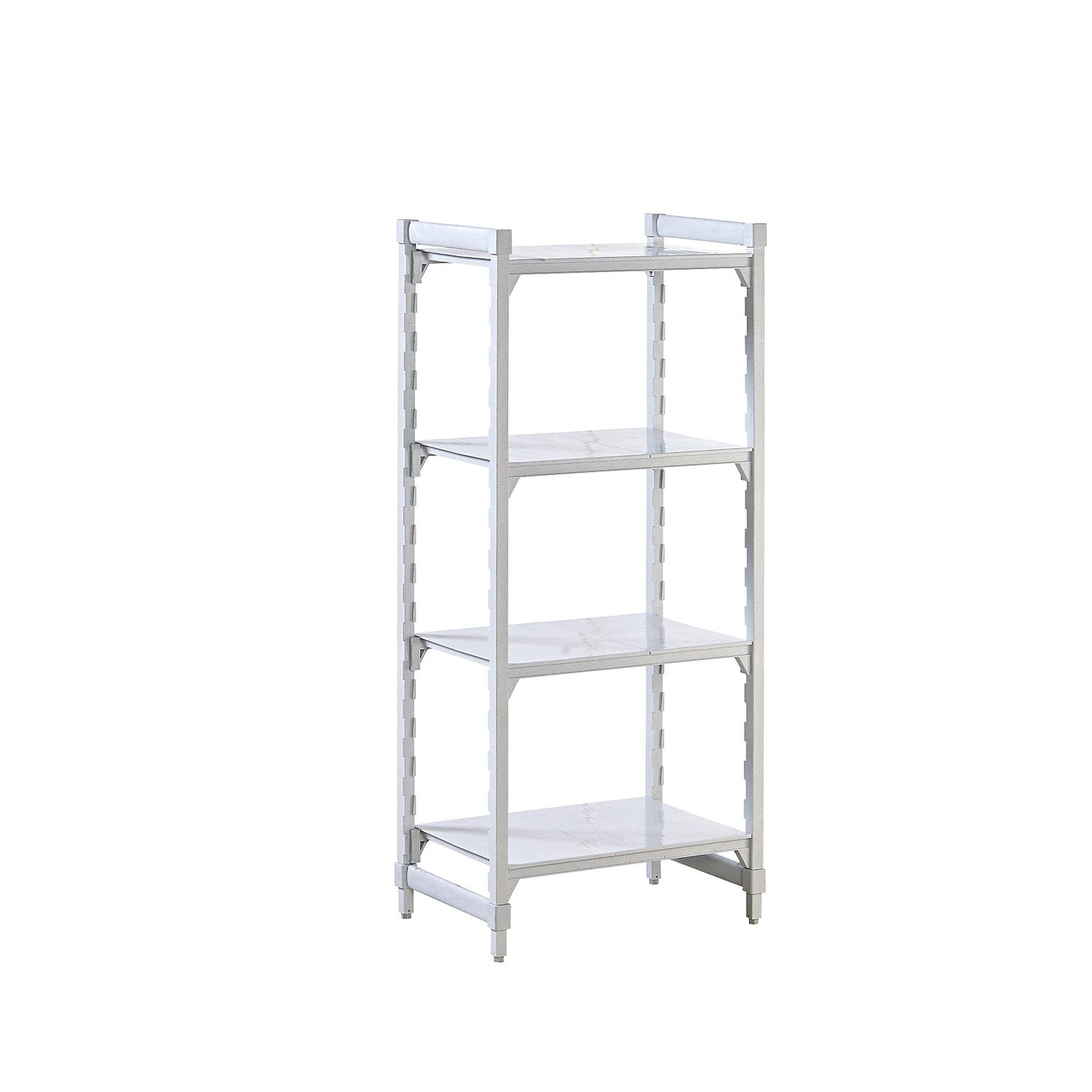 PREMIUM plastic boltless shelving unit system, shelf WxD 700 x 500 mm, standard shelf unit, width 770 mm, smooth base.