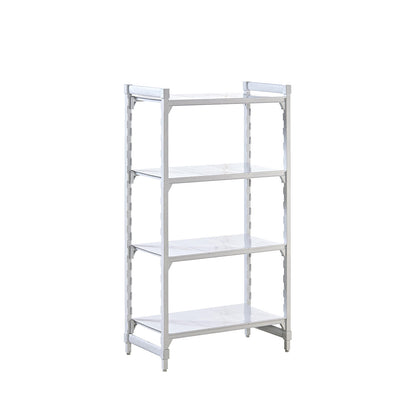 PREMIUM plastic boltless shelving unit system, shelf WxD 900 x 600 mm, standard shelf unit, width 970 mm, smooth base.