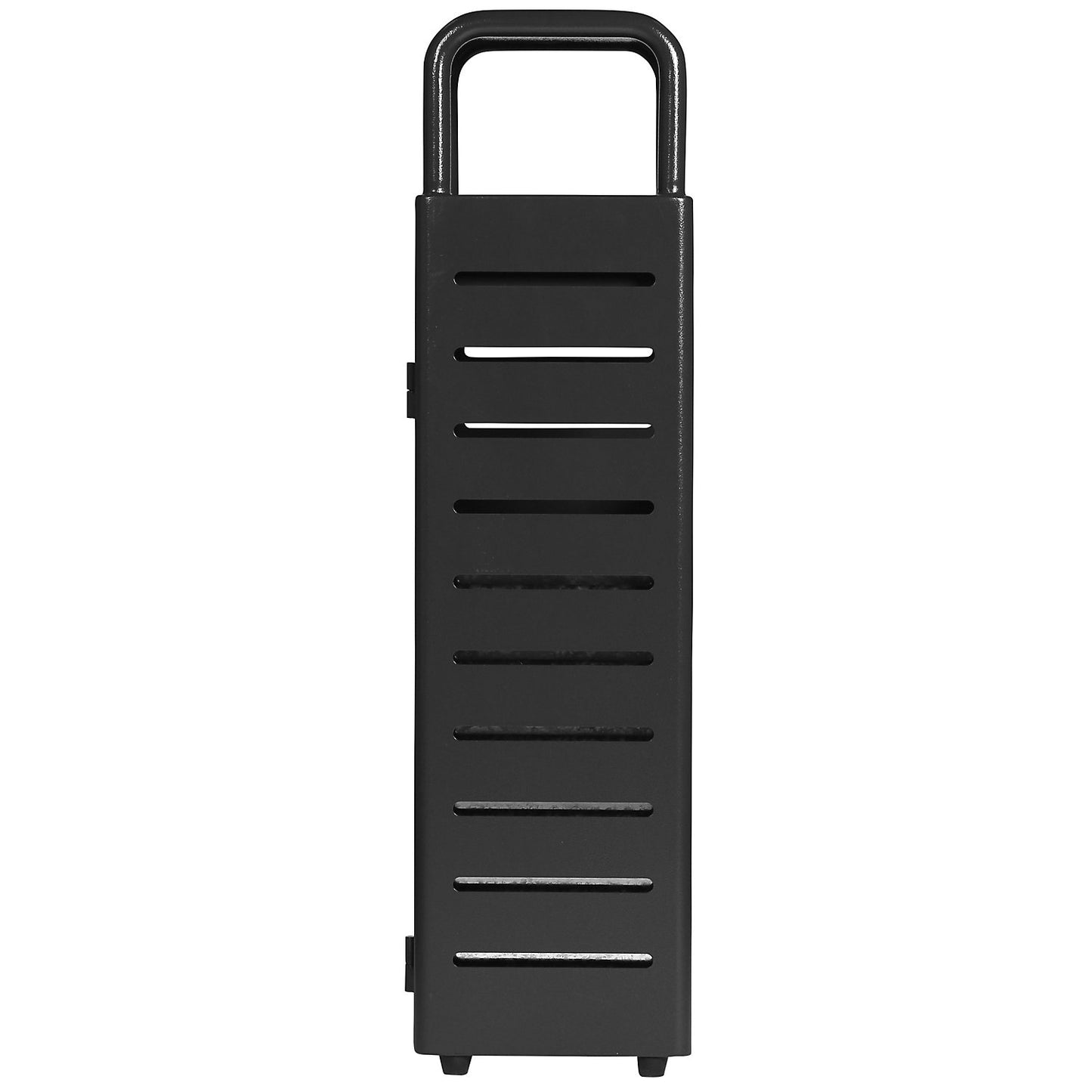 Combination ashtray, capacity 24 l, WxHxD 300 x 960 x 25 mm, charcoal.