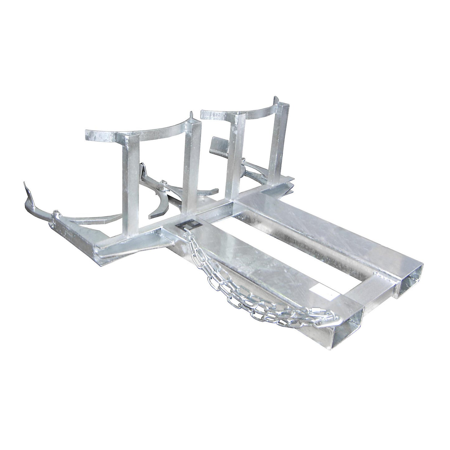Drum grip, for 2 x 120 litre plastic drums, galvanised.