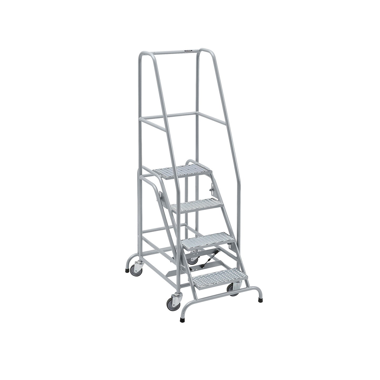 Mobile safety steps, diamond lattice step inserts, with 4 steps.