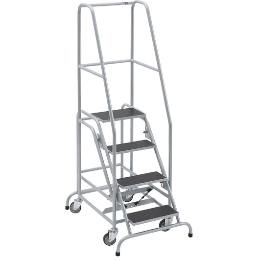Mobile safety steps, phenolic plywood step inserts, with 4 steps.