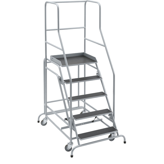 Mobile safety steps, phenolic plywood step inserts, with 5 steps.