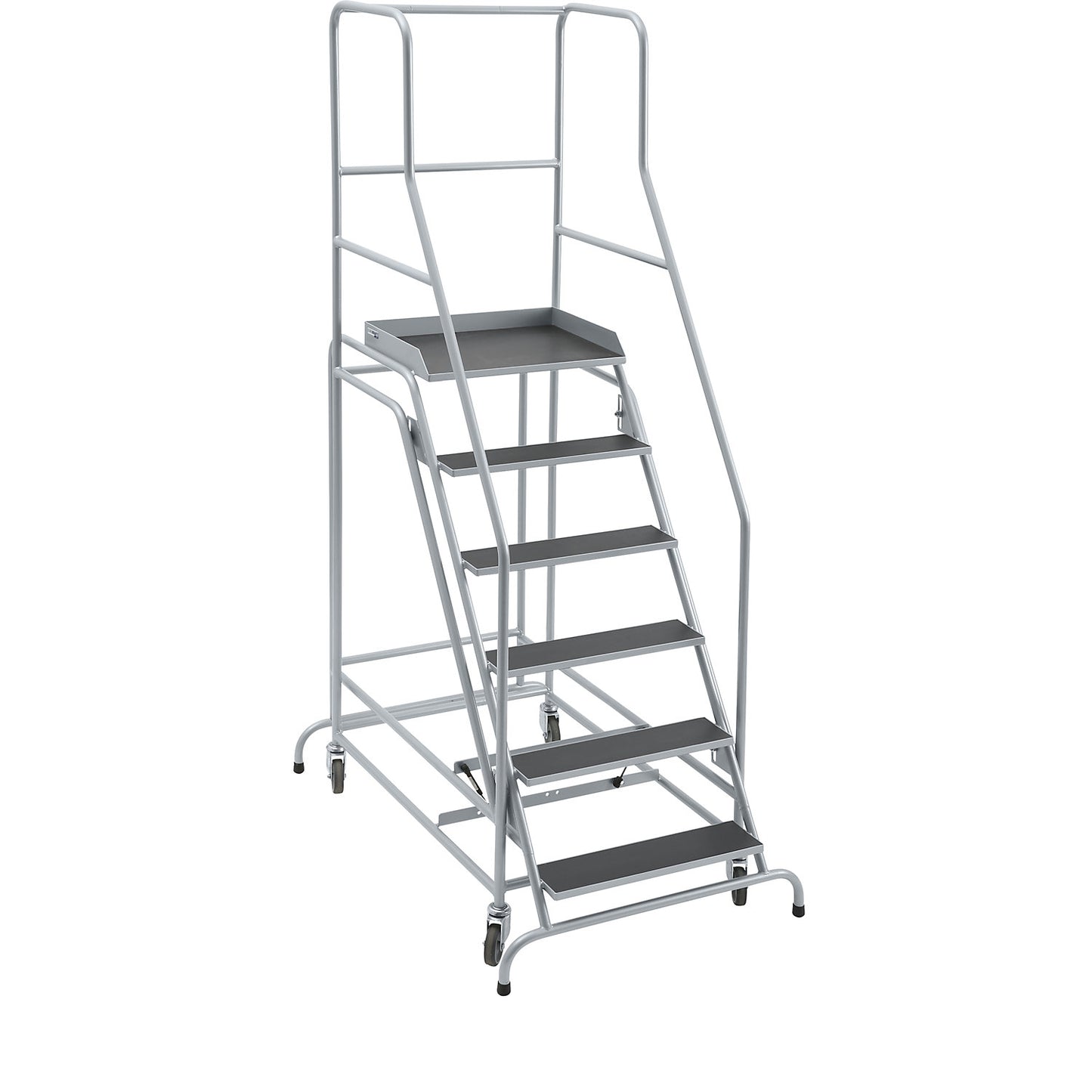 Mobile safety steps, phenolic plywood step inserts, with 6 steps.